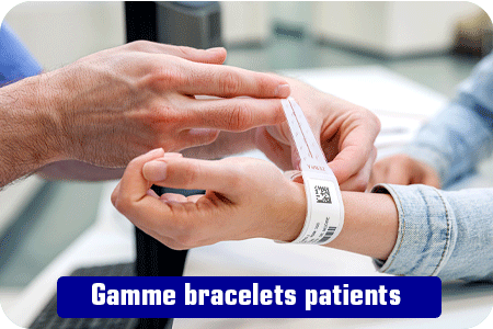 Bracelets identification patients