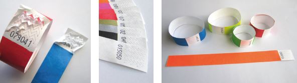 Bracelets Identification Médicale Tyvek